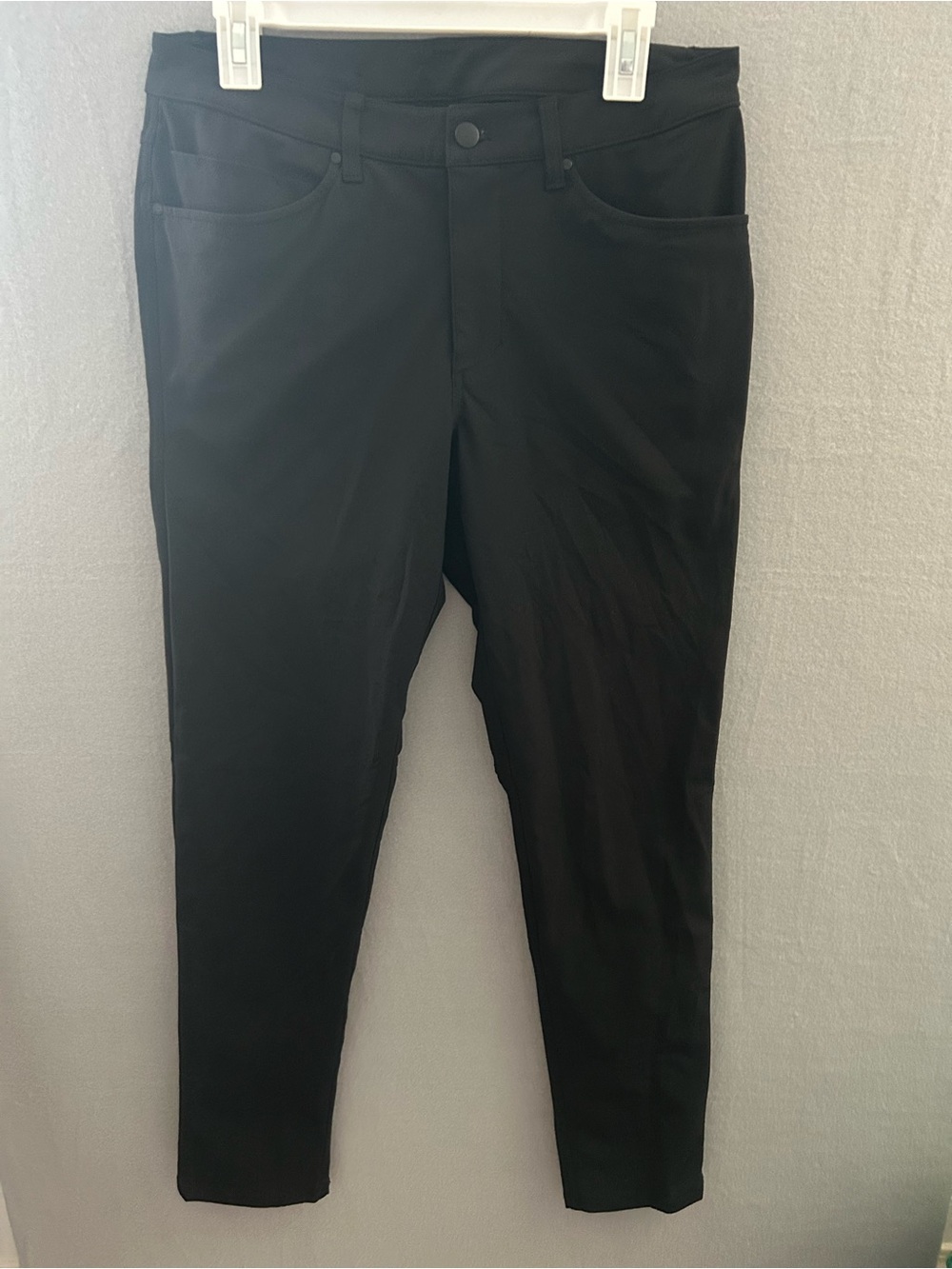 NWOT lululemon Men's Black ABC Slim-Fit Trouser 31w x 30L Warpstreme pants